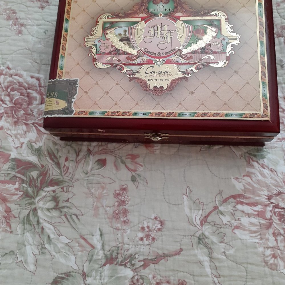 My Father Casa de Montecristo empty cigar box